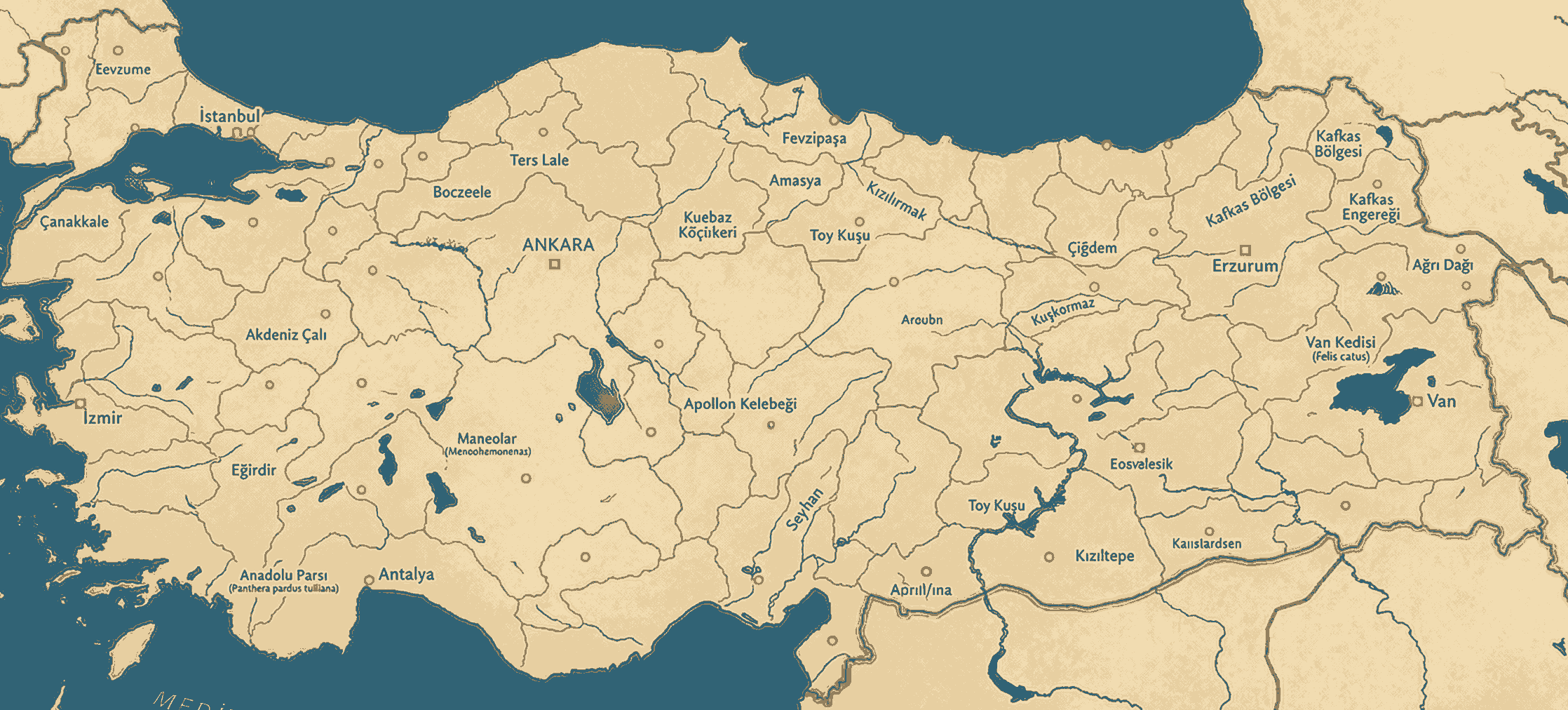 Endemik Türler Atlası